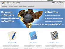 Tablet Screenshot of cervellati.com